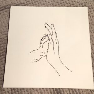 together | haft na płótnie