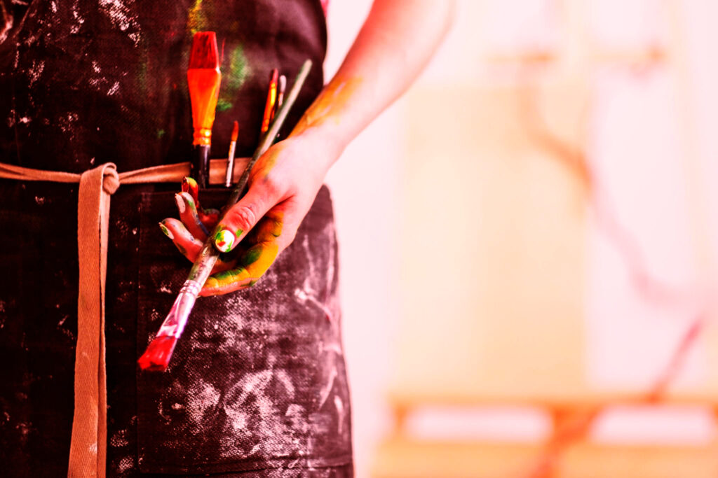 painter red